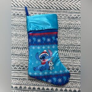 Hot Topic Disney Lilo & Stitch Fair Isle Stocking & Scrump HTF retired design